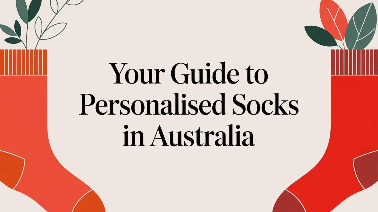Your Guide to Personalised Socks in Australia